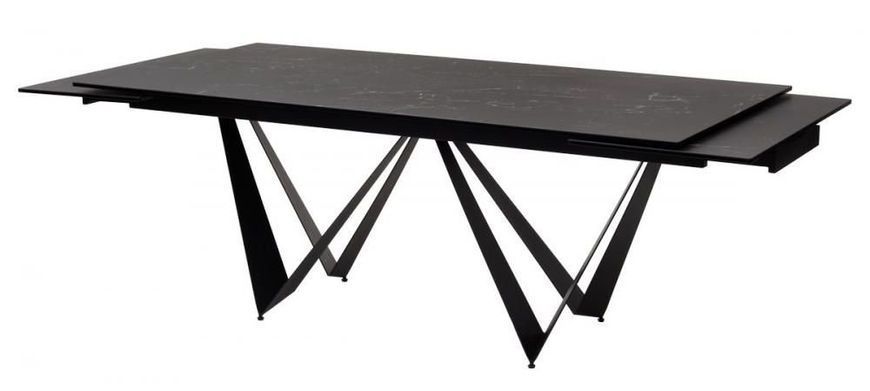 Fjord Black Marble стол раскладной керамика 200-300 см &mdash; Morfey.ua