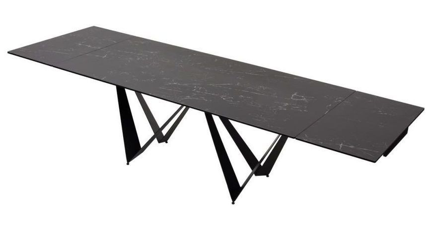 Fjord Black Marble стол раскладной керамика 200-300 см &mdash; Morfey.ua