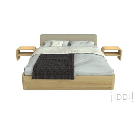 Двоспальне ліжко Suomi/Суомі з підйомним механізмом IDDI 180x200 см Ясен — Morfey.ua