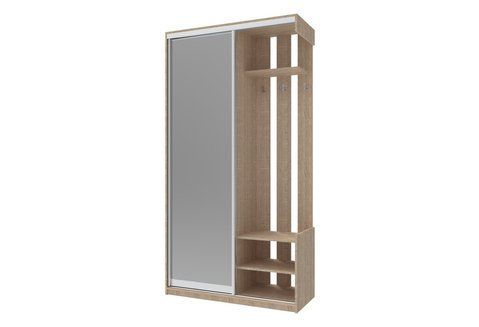 Передпокій Doros City One Door Дуб Cонома 1 Дзеркало 110х45х210 (44900083) &mdash; Morfey.ua