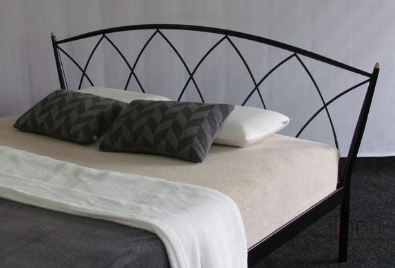 Односпальне ліжко Метакам Жасмін Елегант-2 (Jasmin Eleganse-2) 80x190 см Білий — Morfey.ua