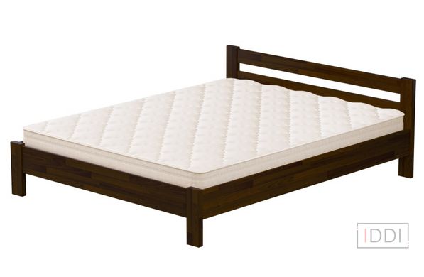 Полуторная кровать Эстелла Рената щит 120x200 см Орех темный — Morfey.ua