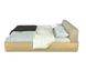 Двуспальная кровать Suomi/Суоми с подъемным механизмом IDDI 180x200 см Ясень