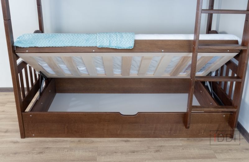 Кровать Том и Джерри двухъярусная с ПМ Drimka 80x190 см — Morfey.ua