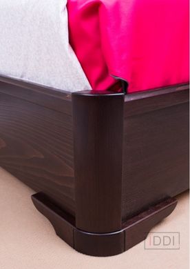 Полуторная кровать Милена с мягкой спинкой и подъёмным механизмом Олимп 120x190 см Орех — Morfey.ua