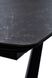 Elvi Black Marble керамічний стіл 120-180 см чорний