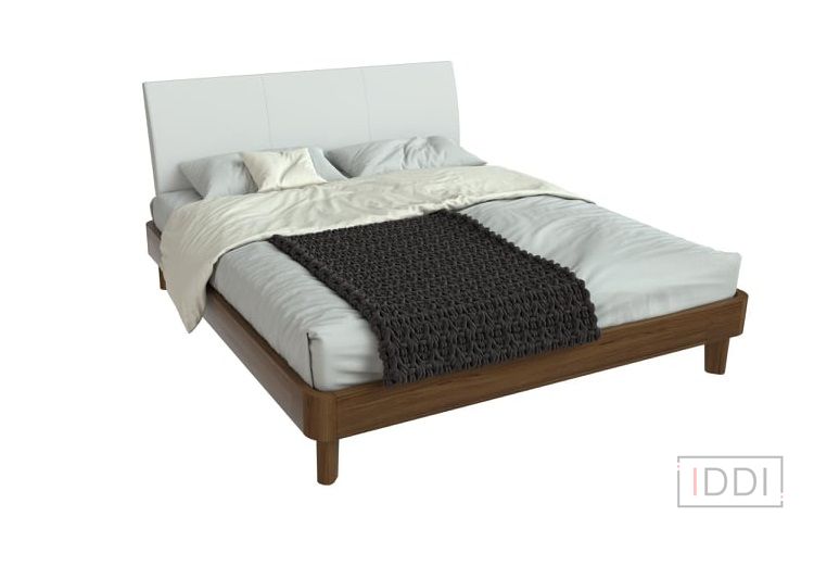 Двуспальная кровать Bornholm/Борнхольм IDDI 180x200 см Дуб — Morfey.ua