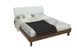 Двуспальная кровать Bornholm/Борнхольм IDDI 180x200 см Дуб