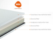 Ортопедичний безпружинний матрац BRN Comfort 500 90x200 см