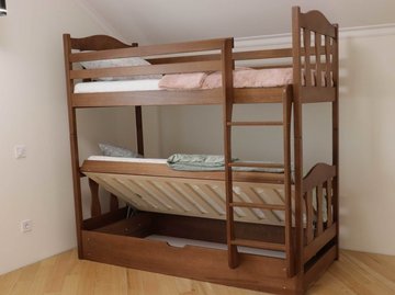 Ліжко Сонька двоярусна з ПМ Drimka 80x190 см — Morfey.ua