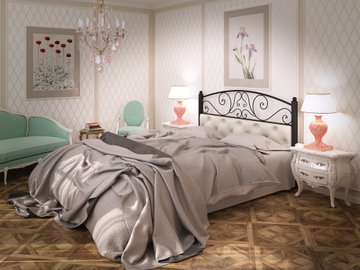 Ліжко Астра Tenero 120x190 см Білий — Morfey.ua