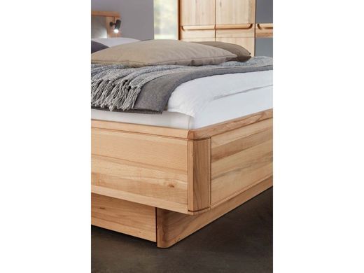 Двуспальная кровать K'Len Глория 160x200 см мягкая спинка LED освещение металичный каркас (30924) &mdash; Morfey.ua