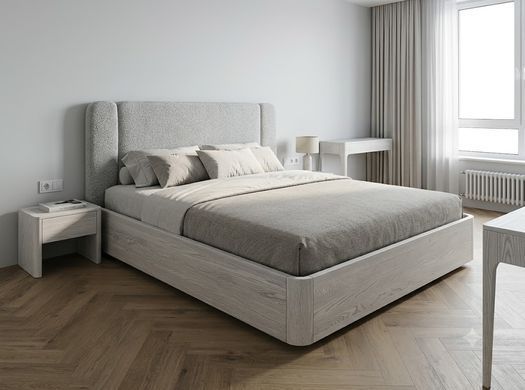 Кровать Ocean 2 Morfey 160x200 см ясень ПМ &mdash; Morfey.ua