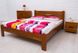 Односпальная кровать Айрис без изножья Олимп 80x190 см Орех