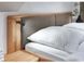 Двуспальная кровать K'Len Глория 160x200 см мягкая спинка LED освещение металичный каркас (30924)