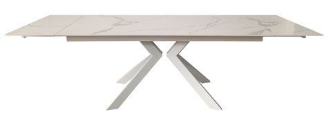 Swank Staturario White стол обеденный керамика 180-260 см &mdash; Morfey.ua