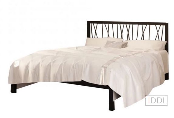 Односпальне ліжко Метакам Бергамо-1 (Bergamo-1) 90x190 см Білий — Morfey.ua