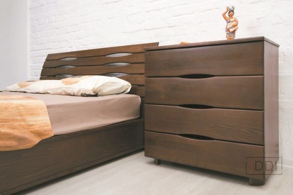 Полуторне ліжко Маріта N з підйомним механізмом Олімп 120x190 см Горіх — Morfey.ua