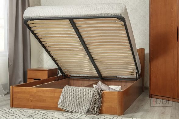 Полуторне ліжко Софія V з підйомним механізмом Олімп 120x190 см Горіх — Morfey.ua