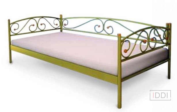 Односпальне ліжко Метакам Верона Люкс (Verona Lux) 80x190 см Білий — Morfey.ua
