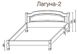 Кровать Лагуна-2 Темп-Мебель 80x190 см