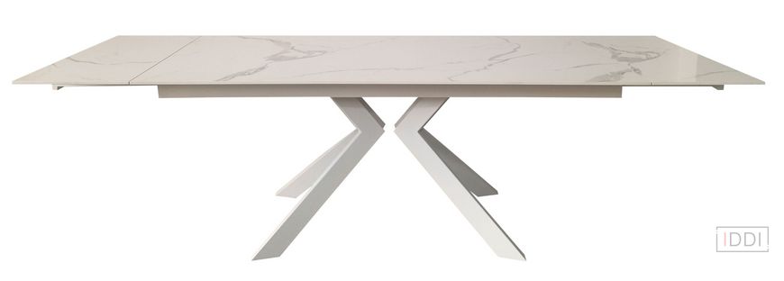 Swank Staturario White стіл обідній кераміка 180-260 см — Morfey.ua
