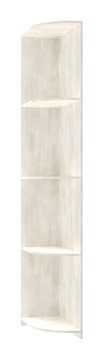 Угловой элемент для шкафа купе Doros Сити Лайт Белое дерево 45х30х225 (240160) — Morfey.ua