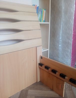 Полуторне ліжко Маріта Люкс з ящиками Олімп 140x190 см Венге — Morfey.ua