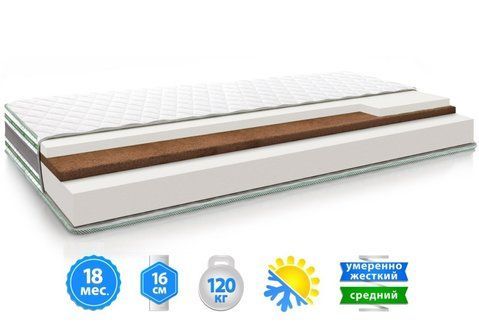 Матрац безпружинний Neolux Neoflex Bio 3D 80x200 см &mdash; Morfey.ua