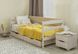 Кровать-диван Марио с мягкой спинкой Олимп 80x190 см Орех