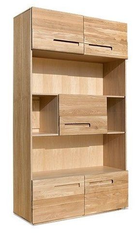 Шафа книжкова Амстердам Loft 3 секції Onlywood &mdash; Morfey.ua