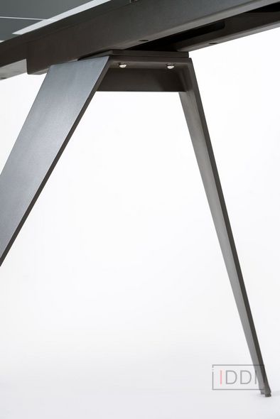 Glassy Keen стіл розкладний чорний 160-240 см — Morfey.ua
