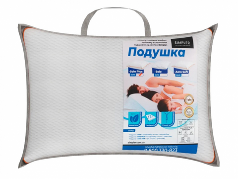 Обычная подушка Simpler Подушка Solo Plus 50x69 &mdash; Morfey.ua
