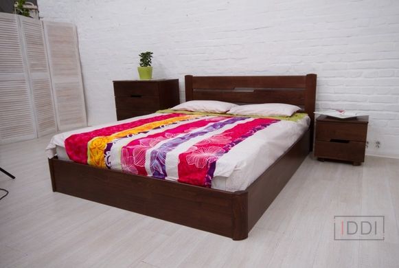 Полуторне ліжко Айріс з підйомним механізмом Олімп 120x190 см Горіх — Morfey.ua