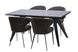 Glassy Keen стіл розкладний чорний 160-240 см
