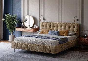 Полуторне ліжко Woodsoft Marsala (Марсала) без ніші 120x190 см — Morfey.ua