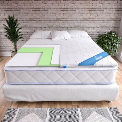 Матрац-топпер футон Ultima Sleep HR Foam жаккард 70x190 см &mdash; Morfey.ua