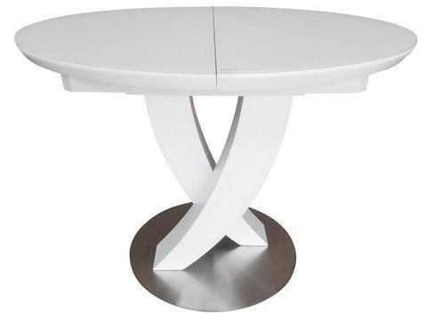 Opera Matt White стол раскладной 100-130 см &mdash; Morfey.ua