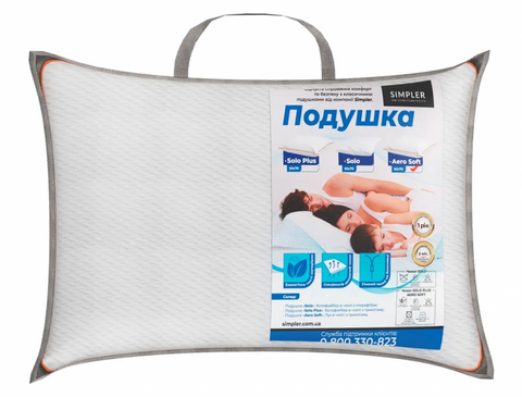 Обычная подушка Simpler Подушка Aero Soft 50x69 &mdash; Morfey.ua