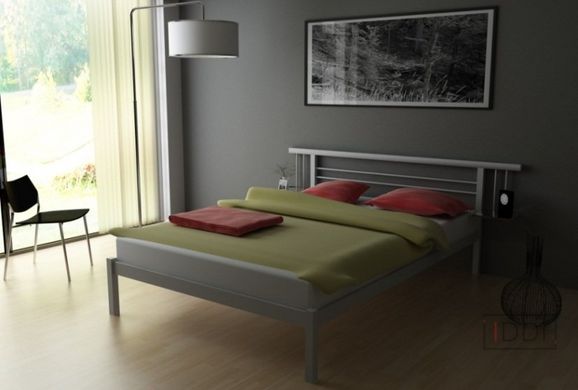 Полуторная кровать Метакам Астра (Astra) 140x190 см Белый — Morfey.ua