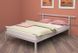 Полуторне ліжко Метакам Астра (Astra) 140x190 см Білий