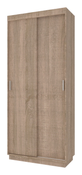 Раздвижной шкаф для одежды Doros Fast Дуб сонома 2 ДСП 90х42х210 (150000) — Morfey.ua