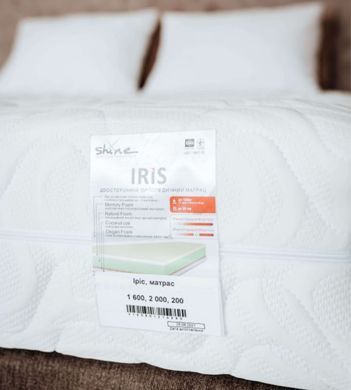Матрас безпружинний MatroLuxe Shine Iris/Ирис 70x190 см В скрутке &mdash; Morfey.ua