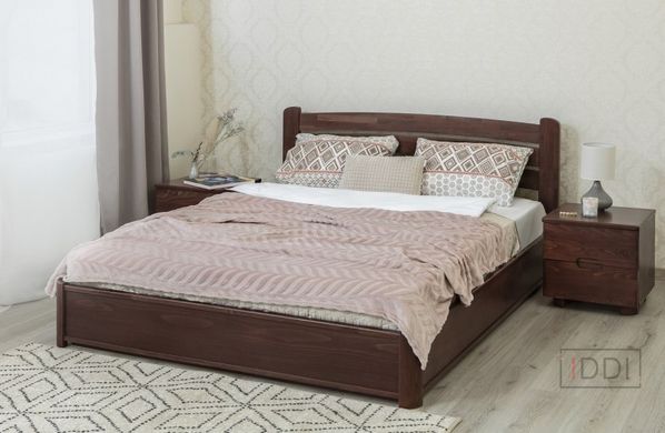 Полуторне ліжко Софія Люкс з підйомним механізмом Олімп 120x190 см Горіх — Morfey.ua