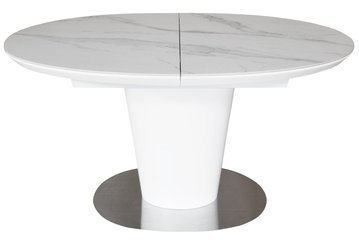 Oval Matt Staturario стіл розкладний кераміка 120-150 см — Morfey.ua