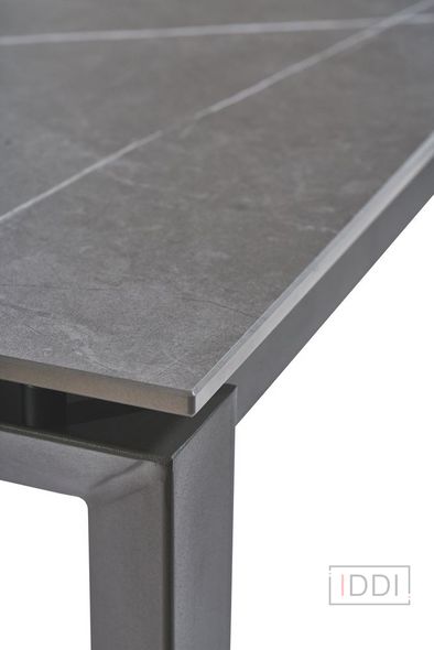 Bright Grey Marble стол керамический 102-142 см — Morfey.ua