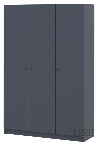 Шкаф для одежды Doros Промо Графит 3 ДСП 135х48х204 (44900233) — Morfey.ua