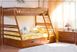 Ліжко Юлія двоярусна з ящиками Venger (Венгер) 80x190 см Бук під лаком