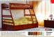 Ліжко Юлія двоярусна з ящиками Venger (Венгер) 80x190 см Бук під лаком