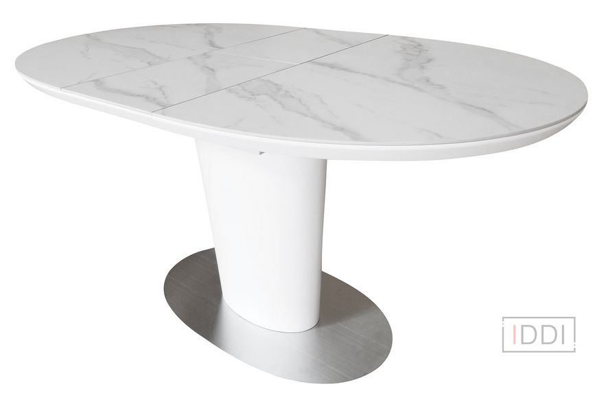 Oval Matt Staturario стіл розкладний кераміка 120-150 см — Morfey.ua